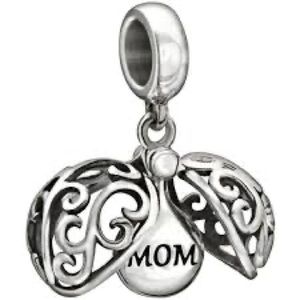 Chamilia Sterling Secret Treasure “MOM” Charm